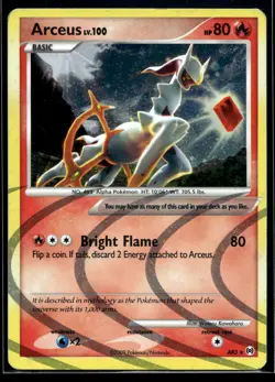 2009 Pokemon Platinum Arceus AR3 Arceus Holo LP - Image 1