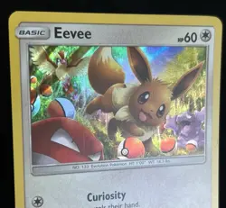 Pokemon TCG Eevee 48/68 Hidden Fates Holo Rare (English) - NM - Image 3
