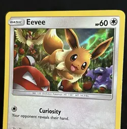 Pokemon TCG Eevee 48/68 Hidden Fates Holo Rare (English) - NM - Image 4