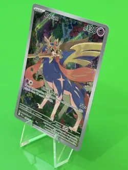 Pokemon Zacian Phantasmal Flames Illustration Rare 100/094 NM!!! - Image 3