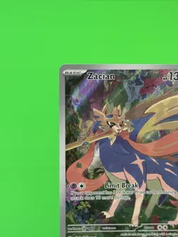 Pokemon Zacian Phantasmal Flames Illustration Rare 100/094 NM!!! - Image 4