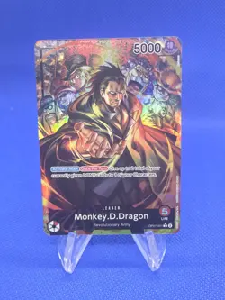 One Piece 500 Years in the Future Monkey D Dragon OP07-001 Parallel Alt Leader - Image 1