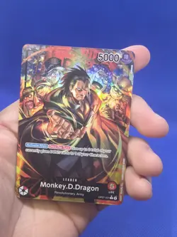 One Piece 500 Years in the Future Monkey D Dragon OP07-001 Parallel Alt Leader - Image 2