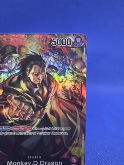 One Piece 500 Years in the Future Monkey D Dragon OP07-001 Parallel Alt Leader - Image 4
