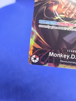 One Piece 500 Years in the Future Monkey D Dragon OP07-001 Parallel Alt Leader - Image 5