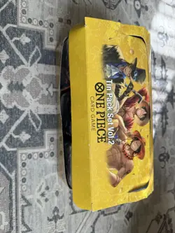 One Piece TCG Tin Pack Set Vol. 2 Set Lot Of 12 TS-02 Display English New - Image 1