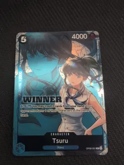 Tsuru (Winner Pack 2025 Vol. 4) OP06-051 One Piece Promotion Cards Foil - Image 1