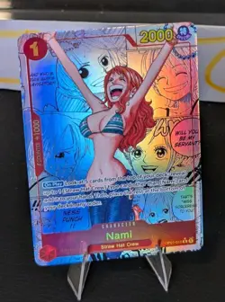 Manga Nami - One Piece PRB01 EN Manga Alternate Art #016 - Image 2