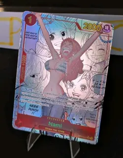 Manga Nami - One Piece PRB01 EN Manga Alternate Art #016 - Image 3