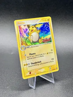 Raichu 12/108 Stamped Pokemon EX Power Keepers 2007 Reverse Holo LP - Image 1