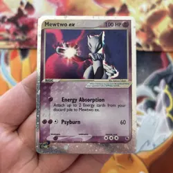 Pokemon Cards: EX Ruby and Sapphire Rare Holo: Mewtwo EX 101/109 #53 - Image 2