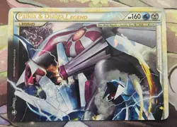 Palkia & Dialga LEGEND 101/102 (Top Half) HS Triumphant LEGEND Pokemon Card - Image 1
