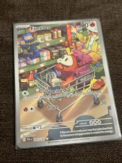 Pokemon TCG Fuecoco Illustration Rare Card Paldea Evolved 201/193 NM/M - Image 4