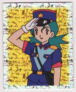 1999 Merlin Pokemon Stickers #S32 Jenny Prism - Image 1