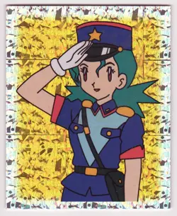 1999 Merlin Pokemon Stickers #S32 Jenny Prism - Image 1