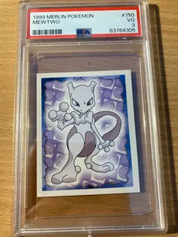 PSA 3 mewtwo merlin 1999 Pokemon - Image 1