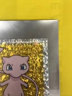 STICKER POKEMON MERLIN 1999 MEW #S35 FOIL - NEUF - Image 4
