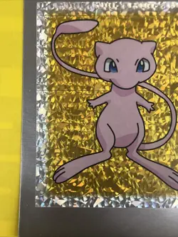 STICKER POKEMON MERLIN 1999 MEW #S35 FOIL - NEUF - Image 5