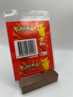 Topps Merlin Stickers Pokemon Factory Sealed Vintage 1999 1x Pack w/ FREE GIFT - Image 4