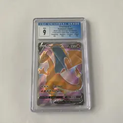 CGC 9 MINT Charizard V SWSH050 2020 Pokemon Black Star Promo - Image 2