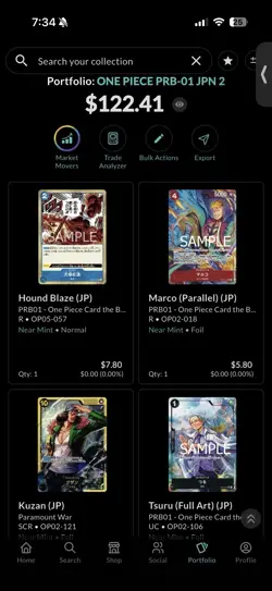 One Piece TCG PRB-01 Premium Booster Hits Only Card Lot Japanese NM - Image 3