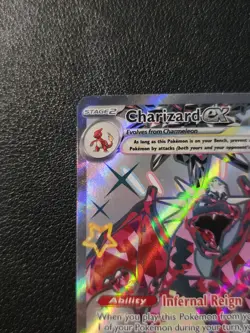 Pokemon TCG Charizard EX Scarlet & Violet Holo Promo Card 074 - Image 2