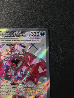 Pokemon TCG Charizard EX Scarlet & Violet Holo Promo Card 074 - Image 3