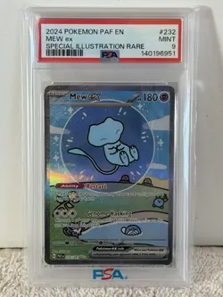 2024 Pokemon Mew ex Special Illustration Rare Card Mint PSA 9 - Image 1
