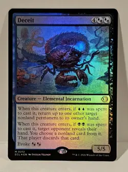 Magic The Gathering - Deceit FOIL 212 - Lorwyn Eclipsed - NM/M - Image 1