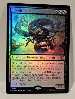 Magic The Gathering - Deceit FOIL 212 - Lorwyn Eclipsed - NM/M - Image 3