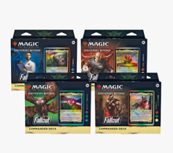 Fallout Commander Decks - Magic: The Gathering Commander Deck - Set of 4 - Image 1