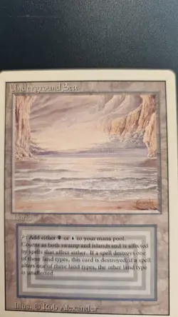 Mtg Underground Sea Revised Edition LP Check Photos - Image 3