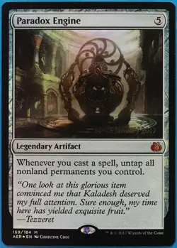 Paradox Engine (Prerelease) FOIL Aether Revolt Promos NM CARD (492029) ABUGames - Image 1