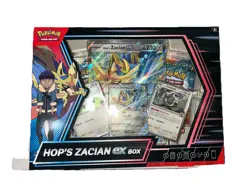 Pokemon TCG: Scarlet and Violet Hop's Zacian ex Box New Sealed - Image 1