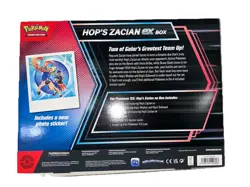 Pokemon TCG: Scarlet and Violet Hop's Zacian ex Box New Sealed - Image 2