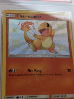 2019 Pokemon Sun & Moon Hidden Fates CHARMANDER Holo SV6/SV94 PSA 9 MINT - Image 4