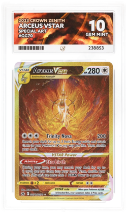 Pokemon TCG - Ace 10 Arceus Vstar GG70/GG70 - Crown Zenith - Special Art - Image 1