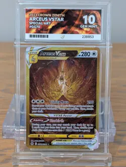 Pokemon TCG - Ace 10 Arceus Vstar GG70/GG70 - Crown Zenith - Special Art - Image 4