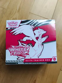 ✅Pokemon TCG: Scarlet & Violet White Flare Elite Trainer Box Sealed ETB UK Stock - Image 1