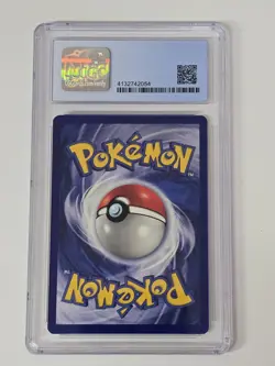 Pokemon Grass Energy 99/102 from Base Set 1st Edition in a CGC 9 - Image 2