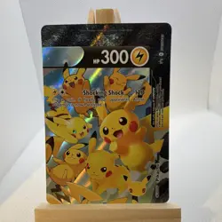 Pokemon Pikachu V-Union Promo Holo Oversized SWSH140 Pokemon Celebrations - Image 1