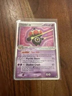 Pokemon TCG Claydol ex EX Power Keepers 93 Holo Holo Rare EX - Image 1