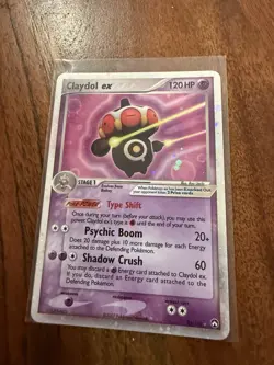 Pokemon TCG Claydol ex EX Power Keepers 93 Holo Holo Rare EX - Image 3