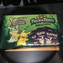 Nintendo Pokemon TCG Trick or Trade BOOster Bundle - 50 Packs 820650855306 - Image 1
