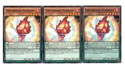 Yugioh- 3X Performage Plushfire - Common - 1st Edition - DOCS-EN016 - Light Play - Image 1