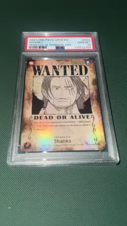 Shanks OP09-004 Parallel Wanted SR Emperors in the New World Foil PSA 10 - Image 1
