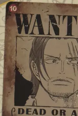 Shanks OP09-004 Parallel Wanted SR One Piece CCG Emperors in the New World Foil - Image 3