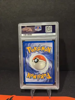 1999 Pokemon TCG Mewtwo Base Set Holo Unlimited Holo Rare Card 10/102 PSA 7 - Image 2