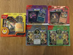 5 x Packs Pokemon TCG Ascended Heroes and Pokemon Day 2026 Tech Sticker Bundle - Image 1