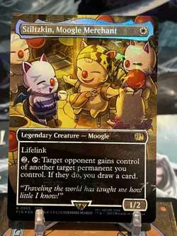 MTG | Stiltzkin, Moogle Merchant (✨Chocobo Track Foil✨) [FINAL FANTASY] - Image 1